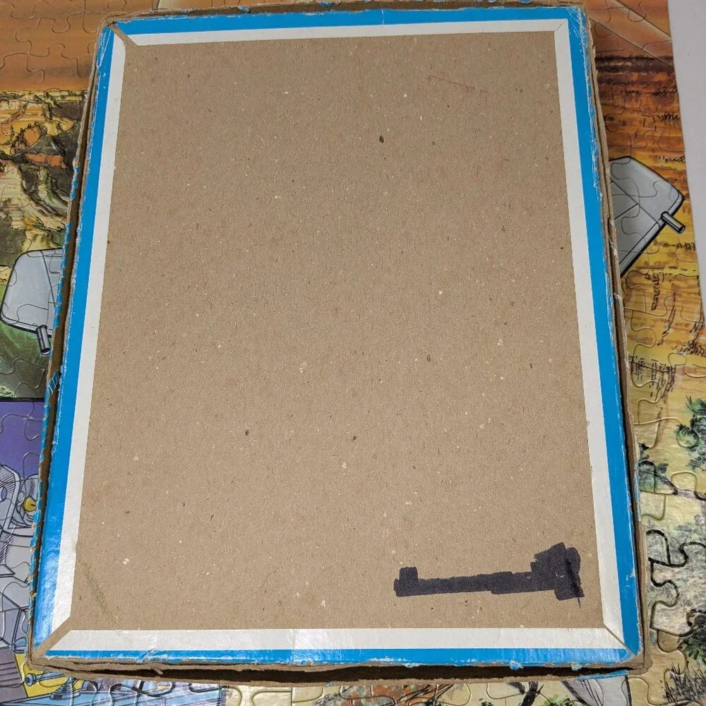Vintage 1985 GoBots 200 Piece Jigsaw Puzzle (Leader 1) By Golden 4668 Childhood